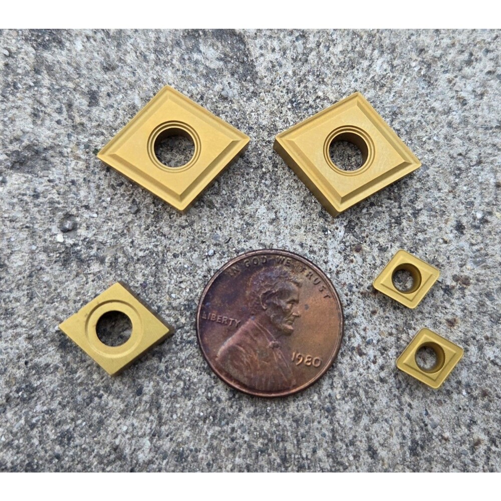 Mitsubishi US735 CM2 Misc Carbide Turning Inserts Unknown SNMG Size Lot